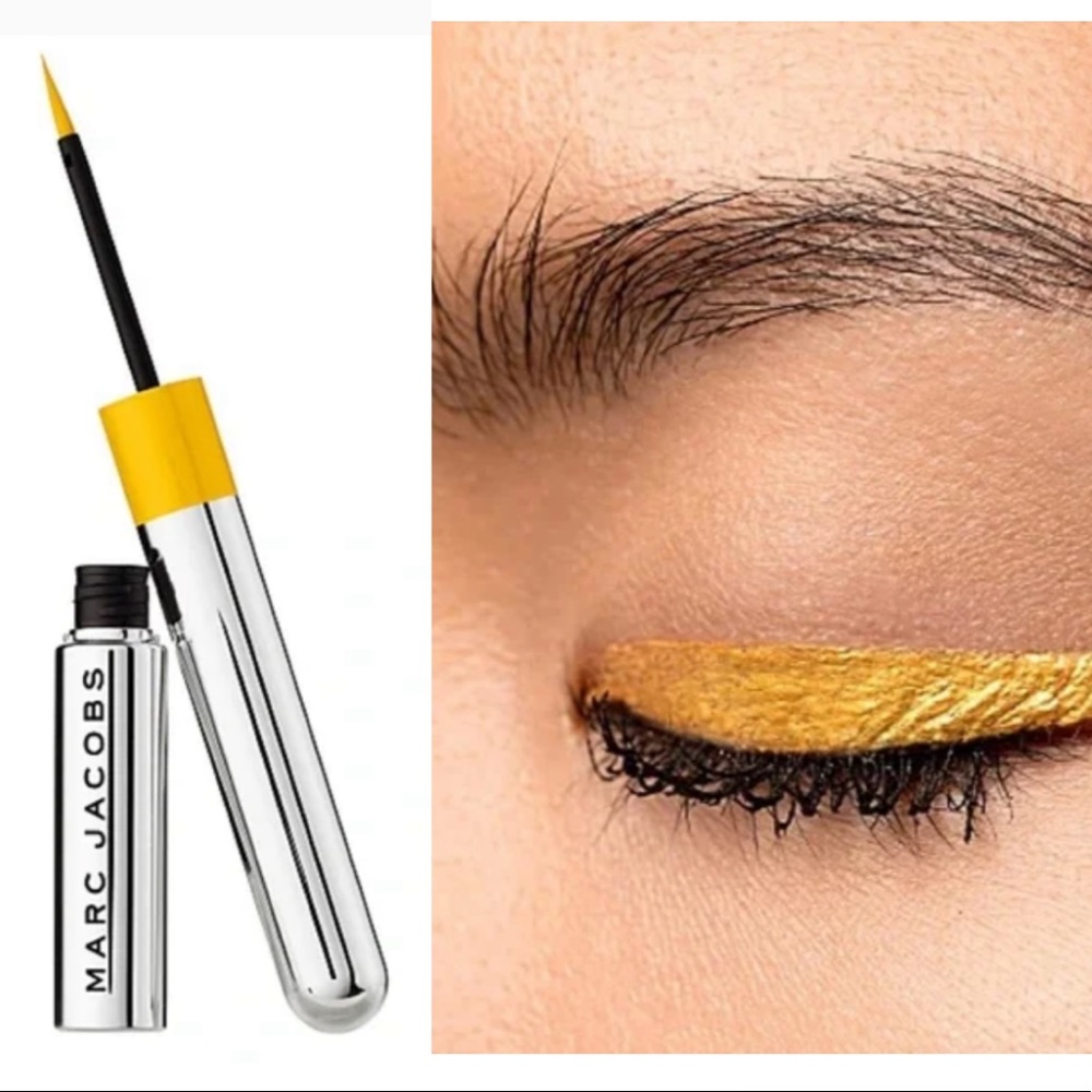MARC JACOBS highliner metallic liquid-gel eyeliner in gold getter